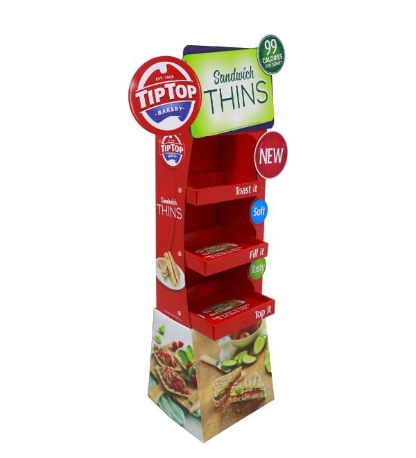 cardboard display bakery fsdu