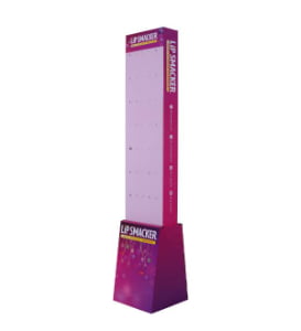 cardboard display lip balm merchandiser main