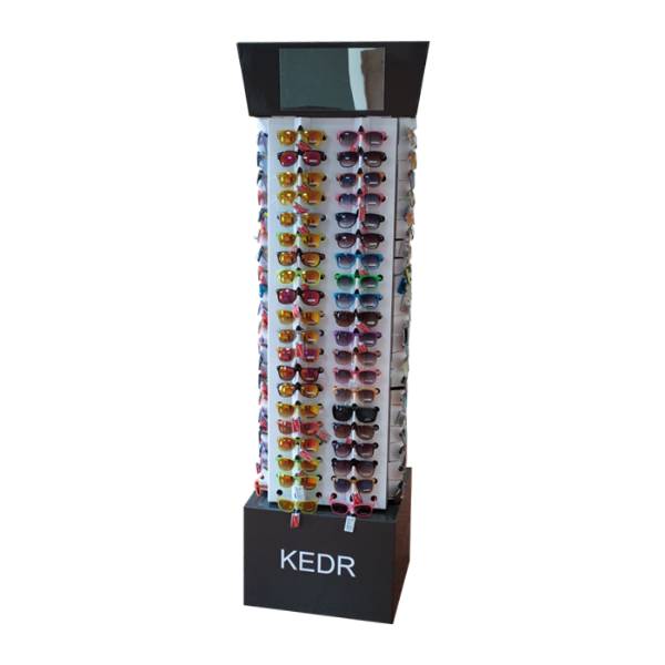 cardboard display rotating sunglasses stand