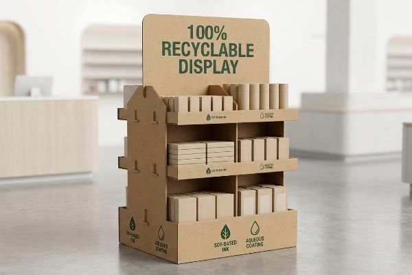 Are There Eco-Friendly Options Available for Display Racks?