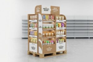 Full-Pallet Displays create a store-within-a-store