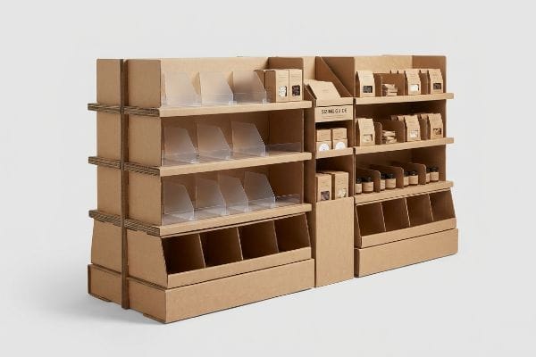 présentoir modulaire en carton