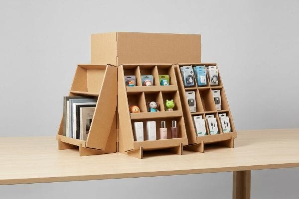 Can This Cardboard Book Display Stands Be Used for Other Items?