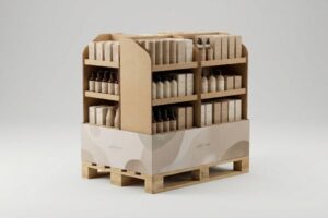Five reasons why pallet displays and pallet skirts are effective