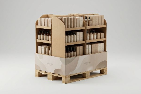 Five reasons why pallet displays and pallet skirts are effective