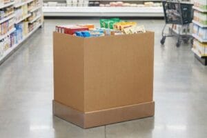 Are Cardboard Display Bins Durable?