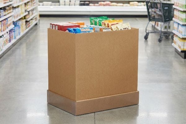 Are Cardboard Display Bins Durable?