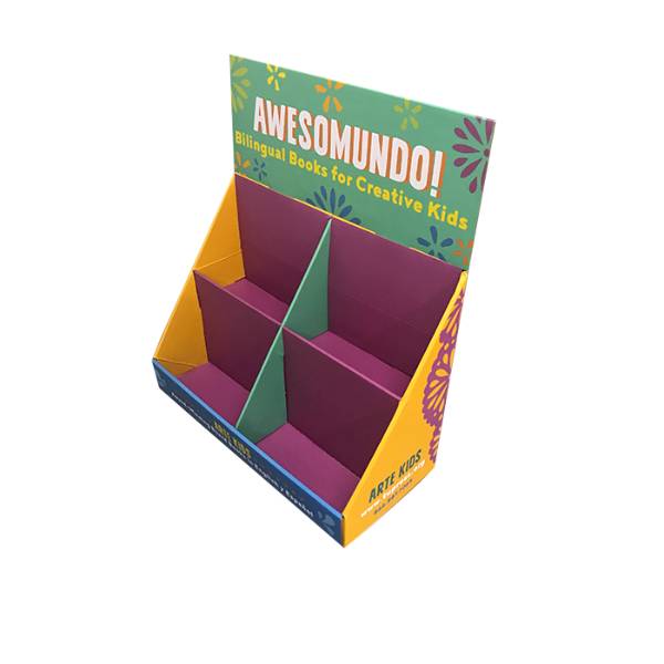 children book cardboard display countertop