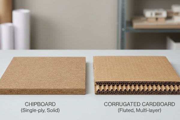 Chipboard vs. Cardboard: Choose the Right Material for Your Custom Box/Display