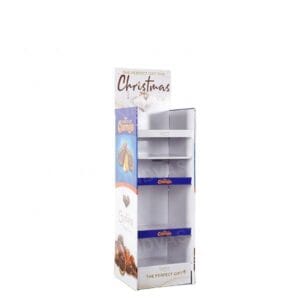 christmas chocolate cardboard display fsdu