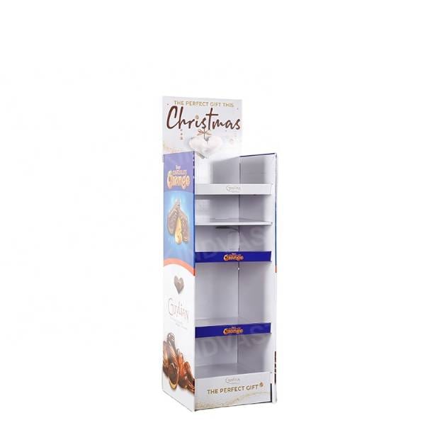 christmas chocolate cardboard display fsdu
