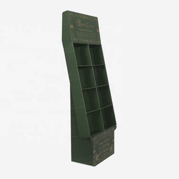 christmas holiday book cardboard display