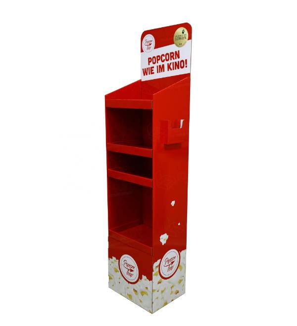 cinema style popcorn cardboard display