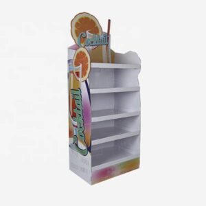 cocktail mixers cardboard display main