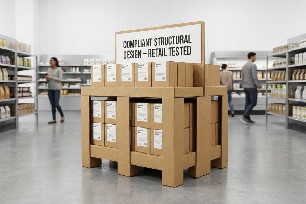 La publicité PLV doit fonctionner dans des conditions réelles de magasin