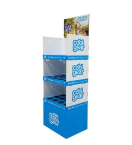 cool gear cardboard display fsdu