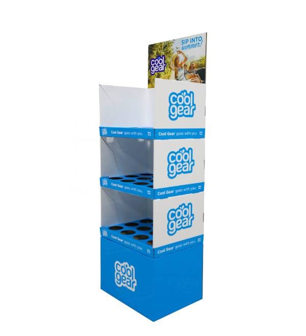 cool gear cardboard display fsdu