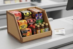 Counter Display for Small Beverage Packs