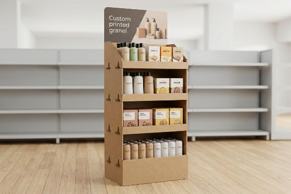 Qual é a finalidade de uma vitrine de varejo?