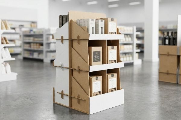 corrugated cardboard pop display 8