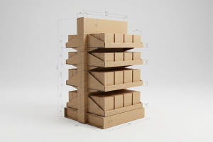 Aspects of a Shelf Display