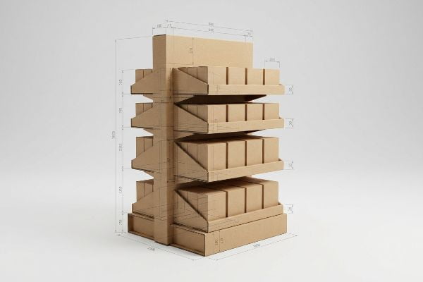 Aspects of a Shelf Display