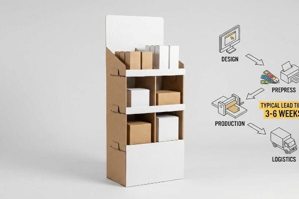 What Is the Lead Time for Custom Corrugated Displays?
