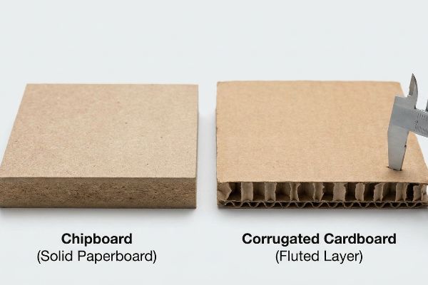 Chipboard vs. Corrugated Cardboard