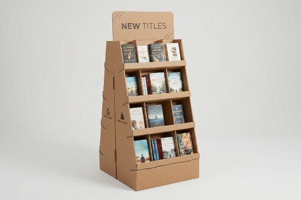 There Are 5 Advantages That Cardboard Book Display Stands Has