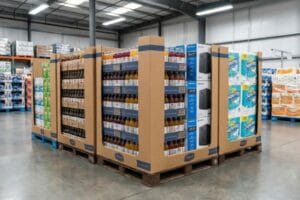What Types of Products Can Be Displayed on a Pallet Wrap Display?