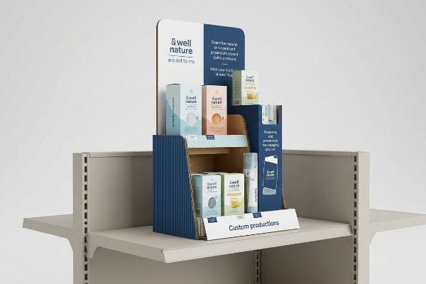 corrugated pop display swell nature