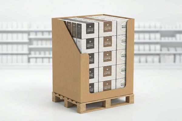 Aspects of a Quarter Pallet Display