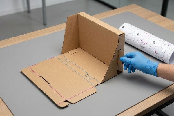 I Don’t Know How to Assemble the Cardboard Display.