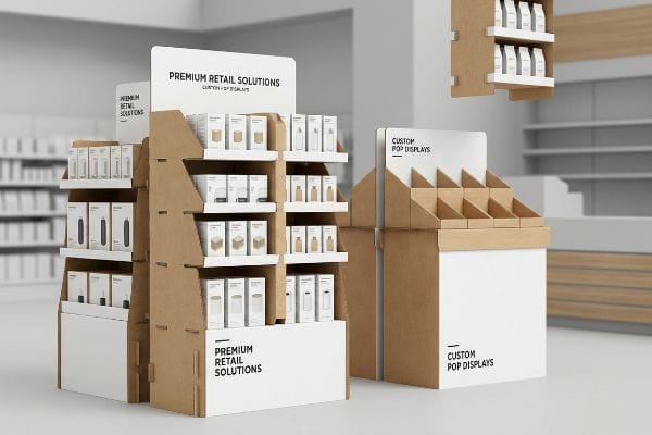 présentoirs pop en carton personnalisés