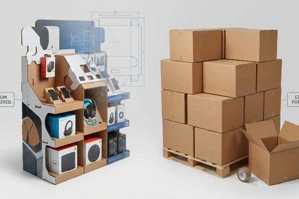 Choosing Between Custom & Stock Displays