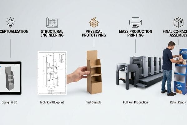 What Is the Step-by-Step Process for Ordering Custom Floor Displays?