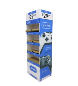 custom gaming controller cardboard display