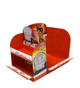 custom halloween candy cardboard display