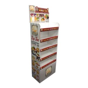 custom instant noodle cardboard display