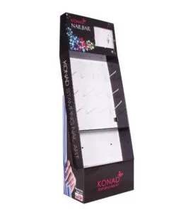 individuelle Konad Nagelkunst-Kartonaufsteller
