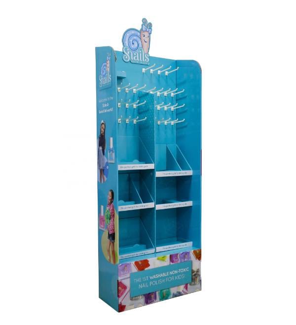 custom nail polish cardboard display