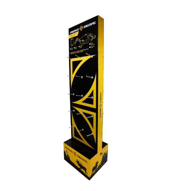 custom outdoor gear cardboard display