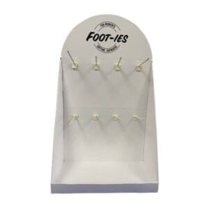 custom peg hook cardboard display main