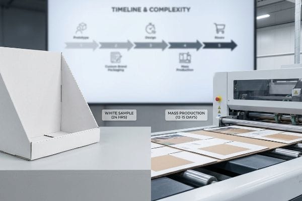 How Long Does It Take to Sample and Produce a Custom Cardboard Display?