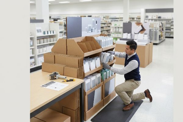 Who Sets up Store Displays?