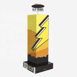 fishing lure cardboard display stand