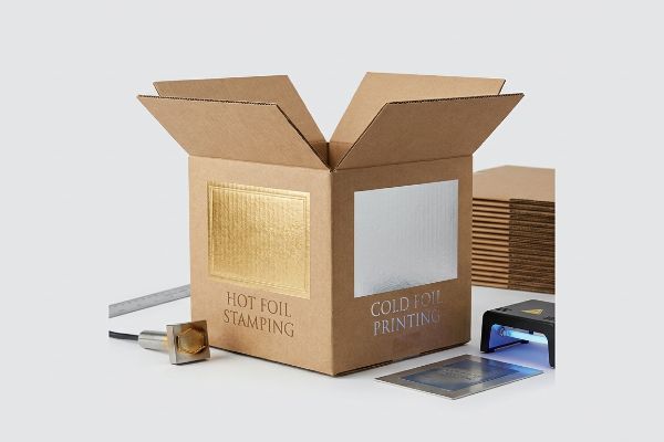 Hot Foil Stamping vs Cold Foil Printing