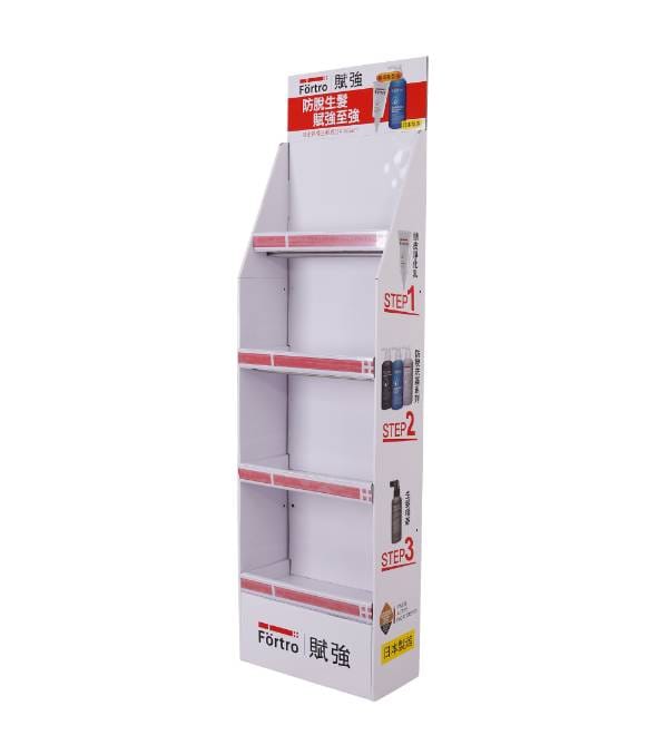 fortro hair care cardboard display fsdu
