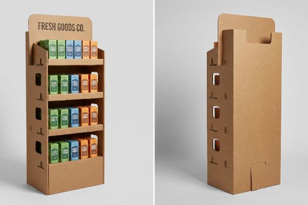 Cardboard Paper Display Racks