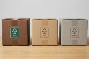 There are different types of FSC labels